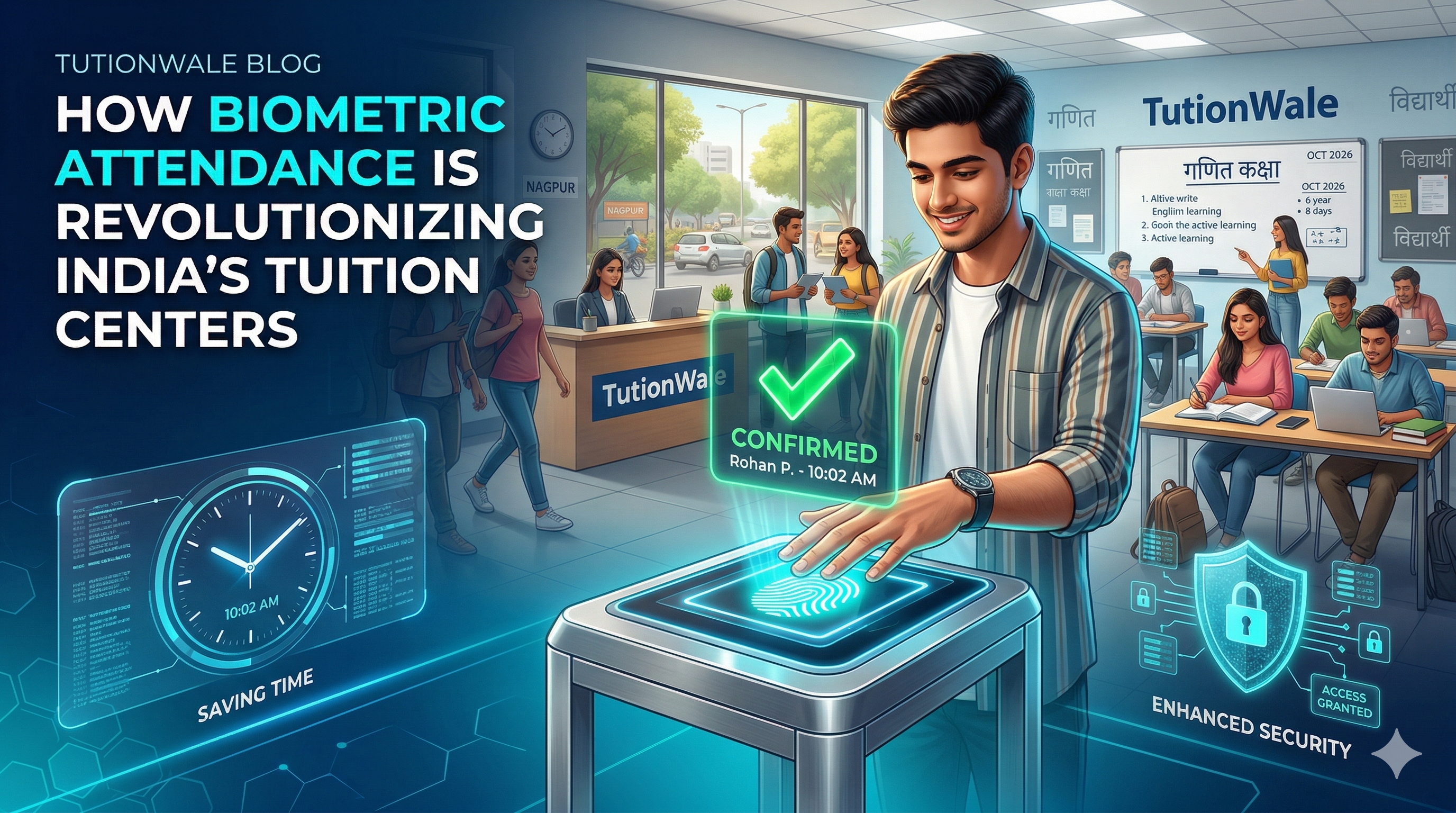 How Biometric Attendance Helps Tuition Centers